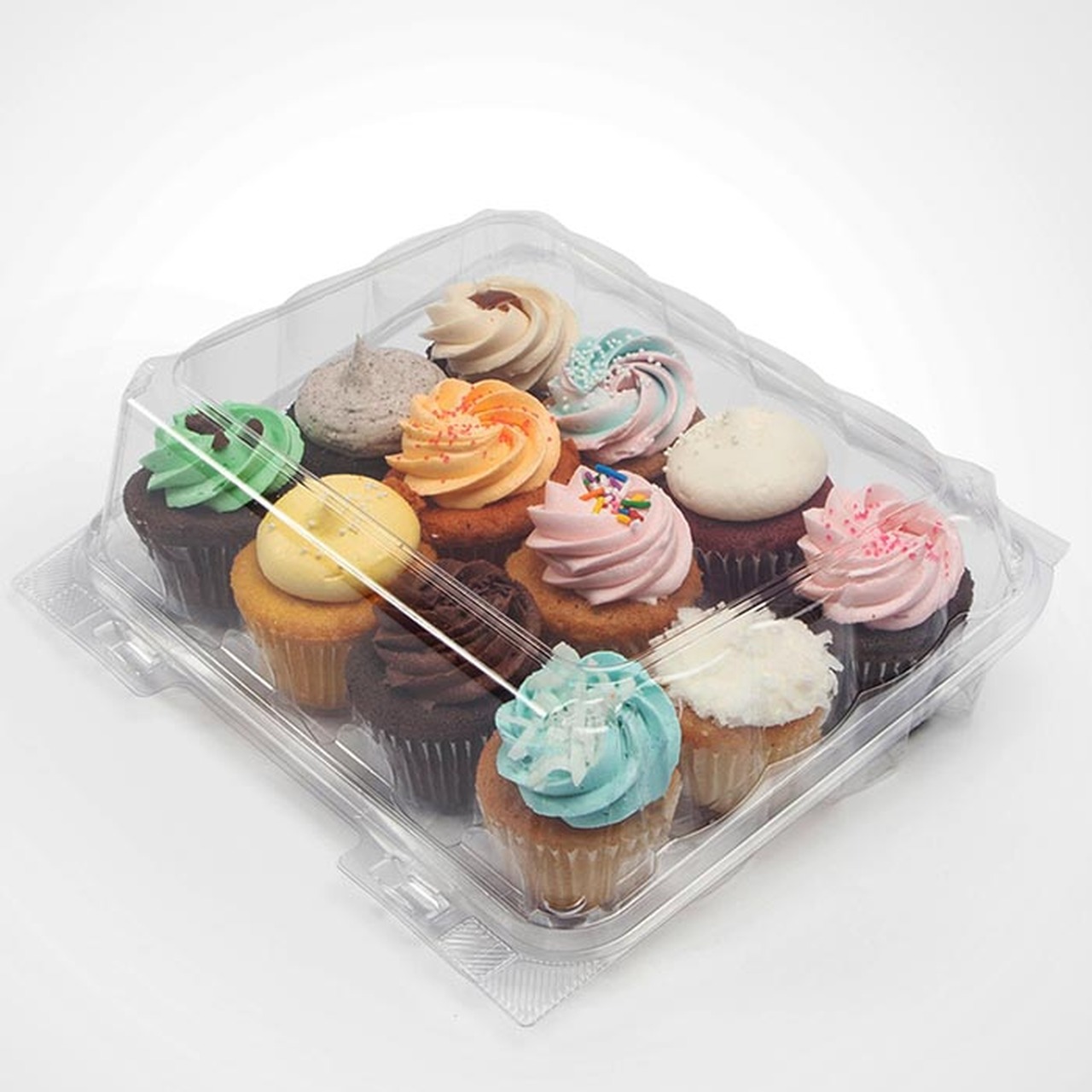 Caserola pentru prajituri din pet 1000 g 100 buc/ set